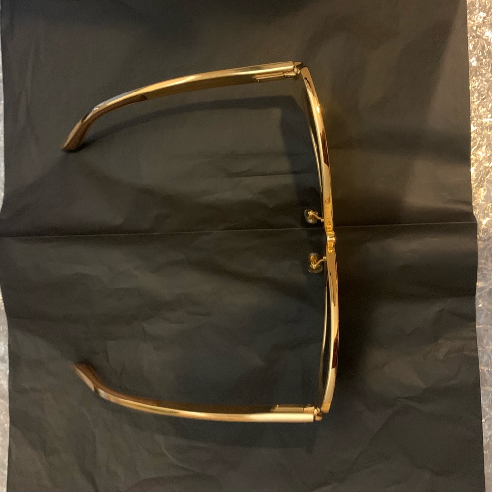 CELINE PARIS BUTTERFLY SUNGLASSES TITANIUM AND GOLD LIMITED EDITION 08/50 - Picture 6 of 9